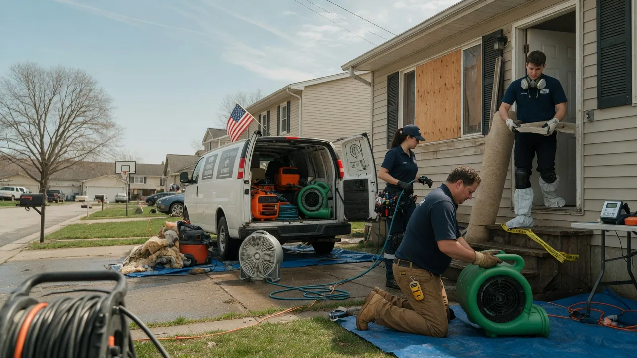 Water Damage Restoration in Huron, IN near me